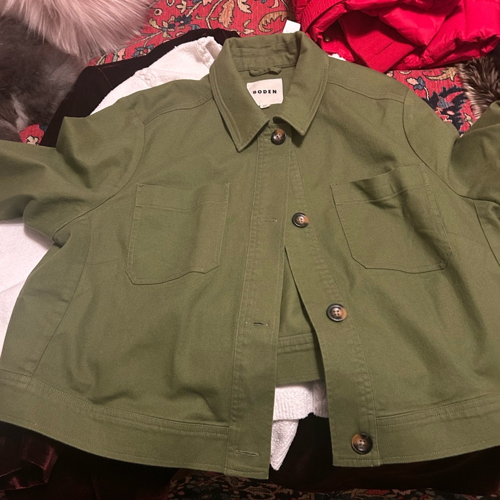 Boden Olive Green Jacket